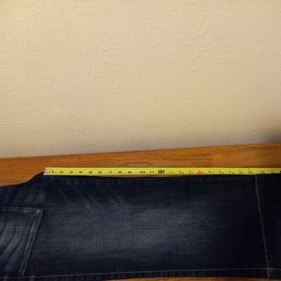 Cabi Wide Leg Lido Cropped Jeans Size 4 Capsule Tomboy Comfort Everyday Capsule - Picture 11 of 16
